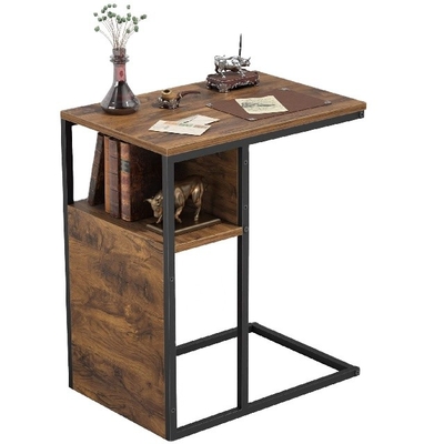 O lado de madeira de aço reversível feito sob encomenda Nightstand de C apresenta para a sala de visitas