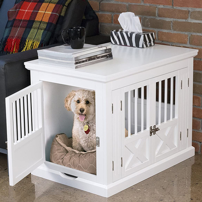 Caixa de madeira Cat Bed Dog Kennel da casa do animal de estimação do MDF do OEM