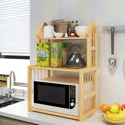 Micro-ondas Oven Shelf Rack Storage Assembled dos padeiros da cozinha do ODM