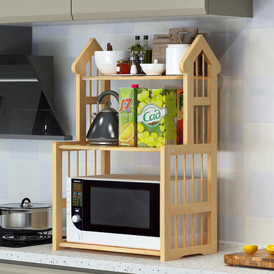 Micro-ondas Oven Shelf Rack Storage Assembled dos padeiros da cozinha do ODM