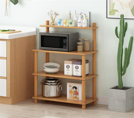 cremalheira multifuncional de Oven Rack Kitchen Appliance Storage da micro-ondas de 4 séries