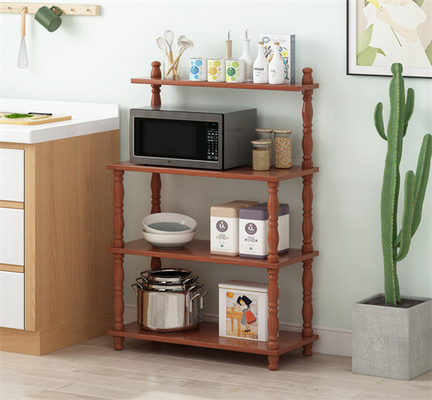 cremalheira multifuncional de Oven Rack Kitchen Appliance Storage da micro-ondas de 4 séries