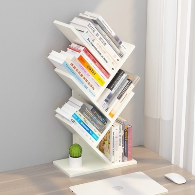 Organizador de madeira Desktop ajustável Rack da estante da árvore