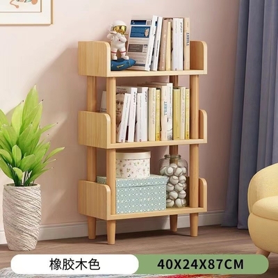 Da prateleira autônoma da estante 2 da placa de partícula do OEM biblioteca de madeira para o quarto multicolorido