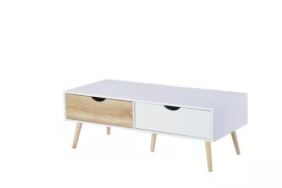 Mobília moderna concisa de madeira moderna do armário do console da tevê do MDF para a sala de visitas