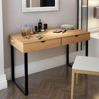 Estudante ergonômico de madeira nórdico Hostel Study Table da mesa do computador de escritório
