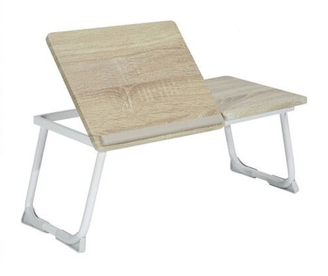 Cama de madeira portátil Tray Desk Adjustable Laptop Table do portátil para a cama