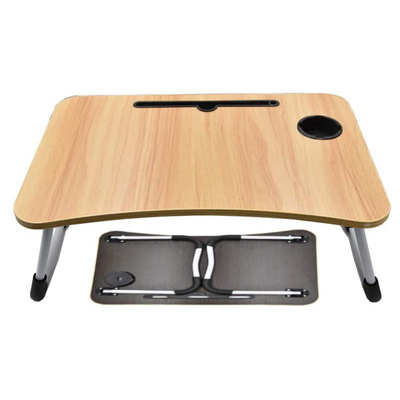 Tabela dobrável de madeira multifuncional do estudo do MDF para a cama Tray Home