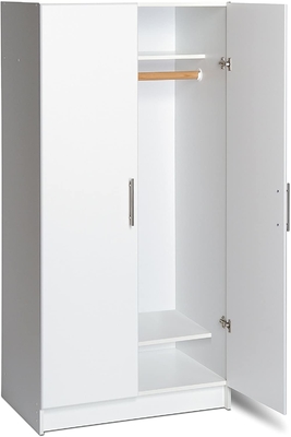 Vestuário de madeira do armário de pano do MDF da porta do ODM 2 para o quarto