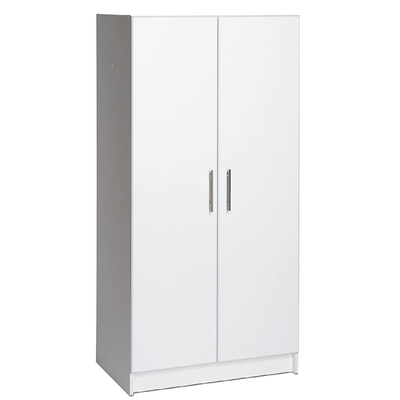 Vestuário de madeira do armário de pano do MDF da porta do ODM 2 para o quarto