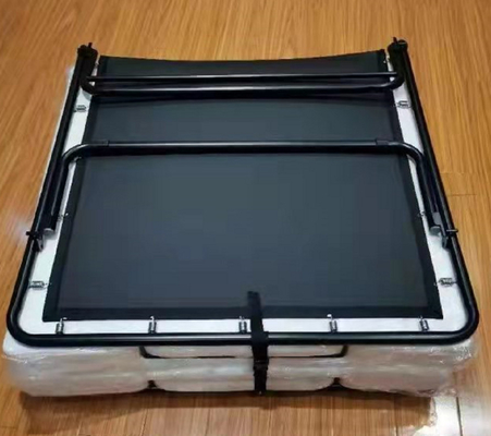 Quadro de dobramento de acampamento do berço da cama do metal portátil do OEM